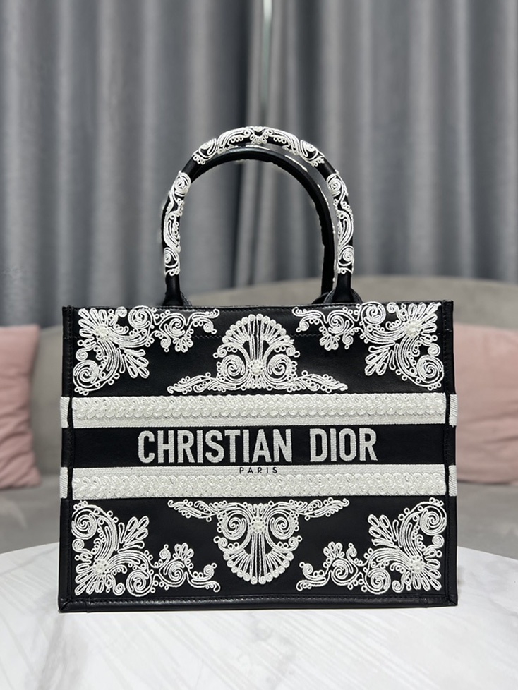 DIOR-오블리크 북 토트백 (36cm)-B17