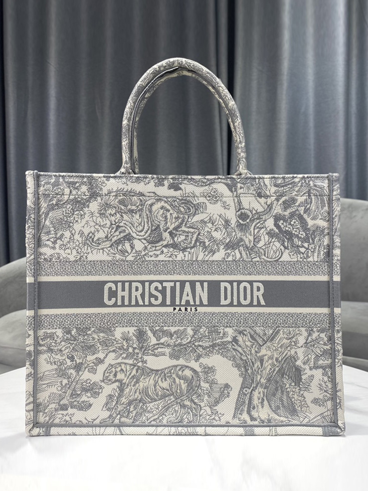 DIOR-오블리크 북 토트백 (41.5cm)-B20