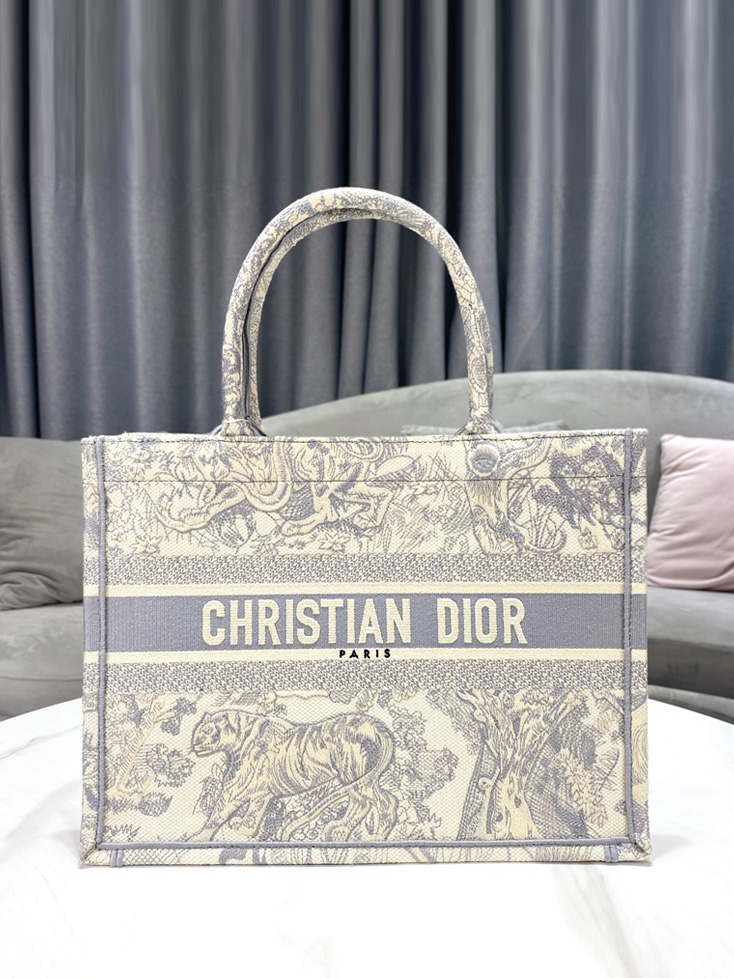 DIOR-오블리크 북 토트백 (36.5cm)-B21