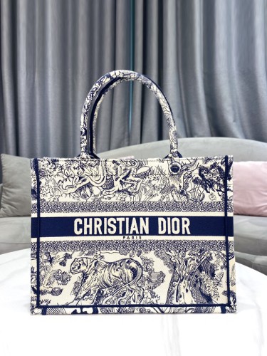 DIOR-오블리크 북 토트백 (36.5cm)-B25