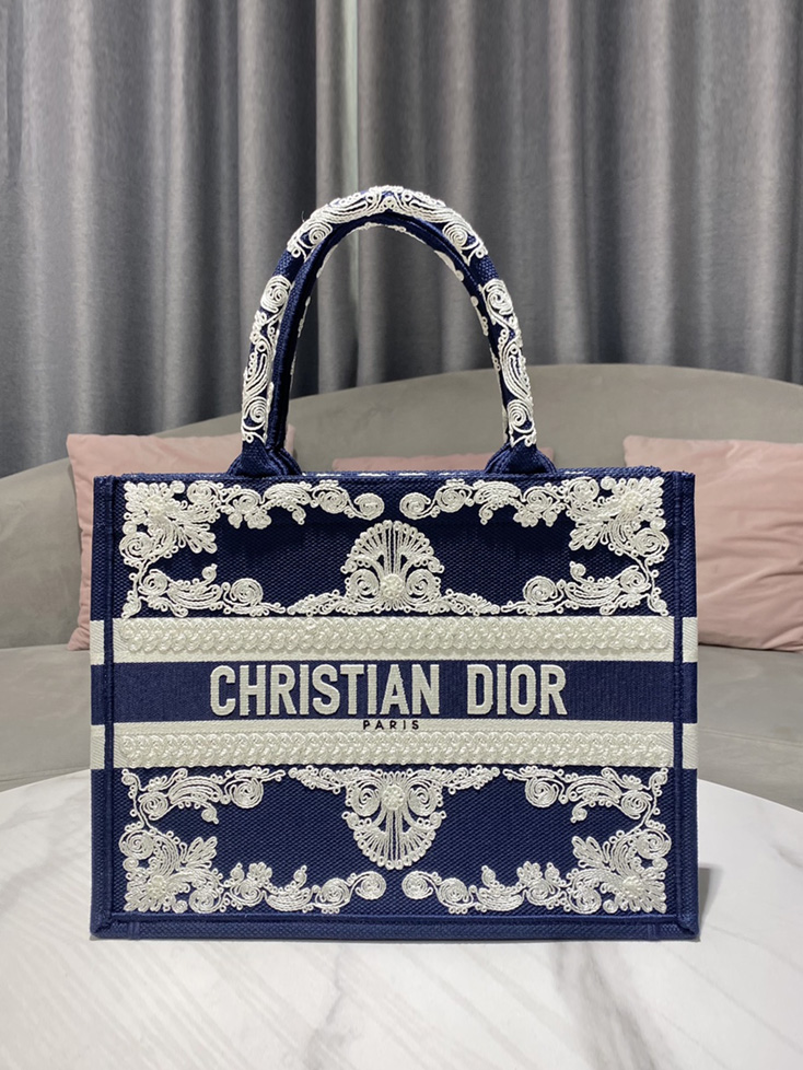 DIOR-오블리크 북 토트백 (36.5cm)-B29
