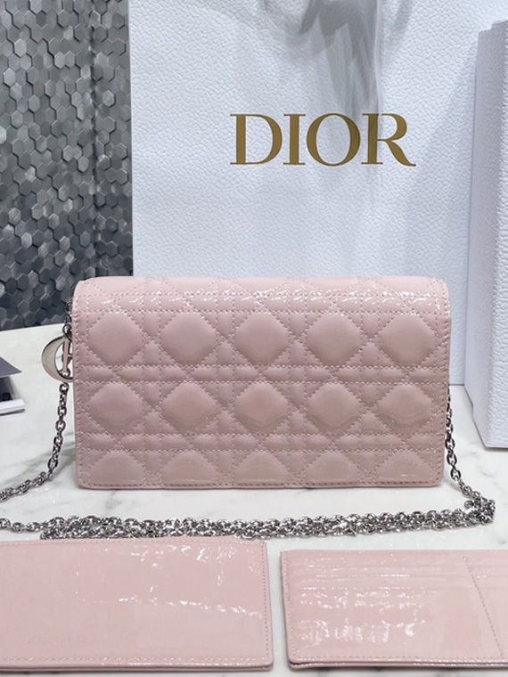 DIOR-레이디 디올 체인 파우치-B36