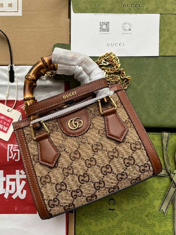 GUCCI-구찌 다이애나 리자드 숄더백 미니-B87