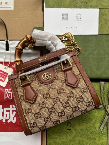 GUCCI-구찌 다이애나 리자드 숄더백 미니-B87