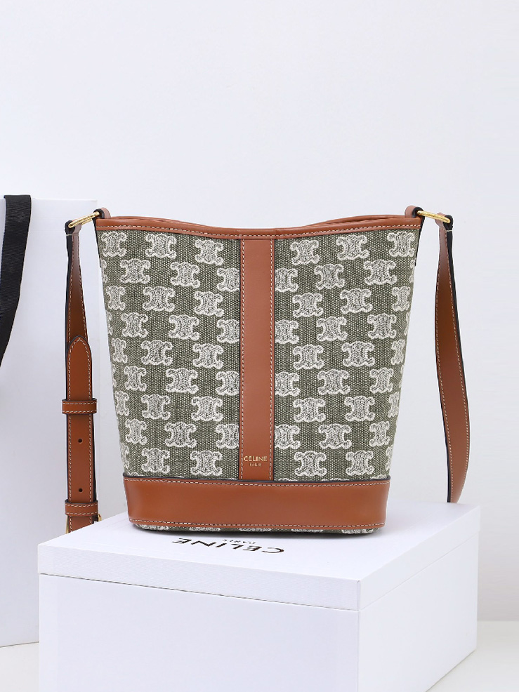 CELINE-셀린느 트리오페 버킷백 스몰-B21