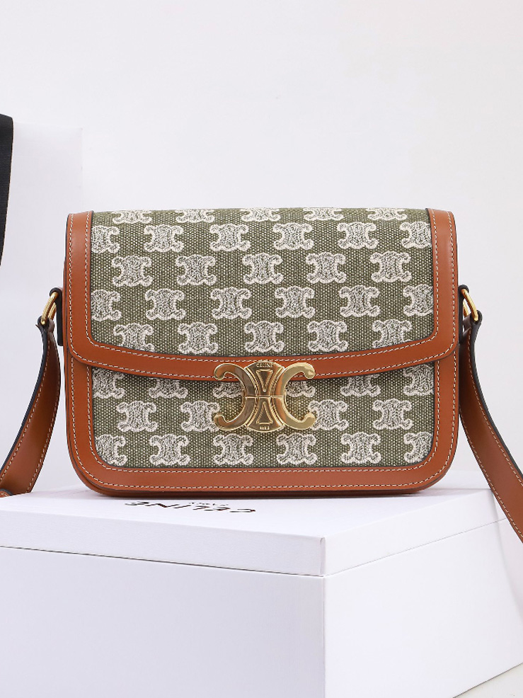 CELINE-셀린느 트리오페 솔더백 미디엄-B21