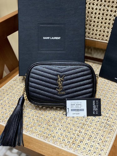 YSL-생로랑 마틀라세 루 미니 크로스백-B09