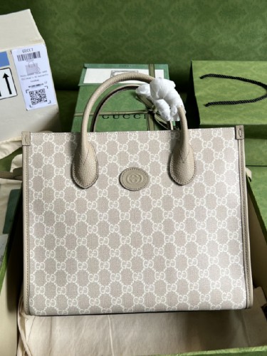 GUCCI-구찌 인터로킹 G 스몰 토트백-B111
