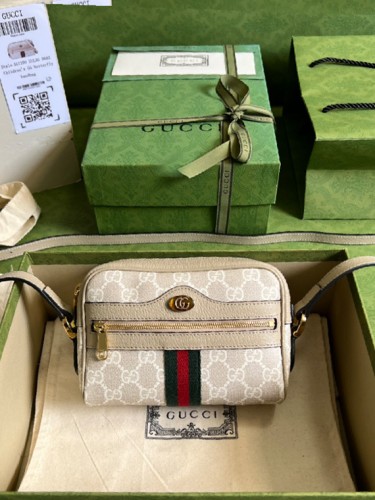 GUCCI-구찌 오피디아 GG 수프림 숄더백 미니-B118