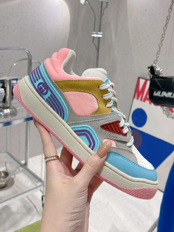 GUCCI-구찌 배스킷 남녀공용 스니커즈-S05