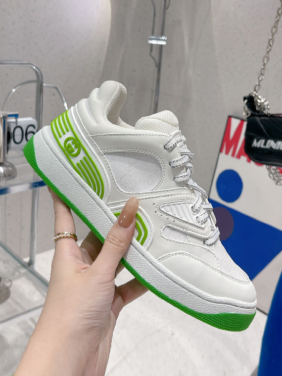 GUCCI-구찌 배스킷 남녀공용 스니커즈-S06