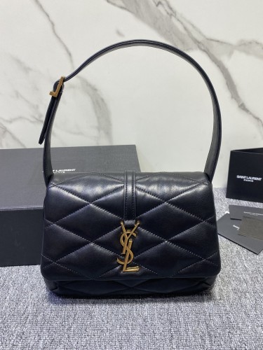 YSL-생로랑 le 57 퀼티드 램스킨 숄더백-B10