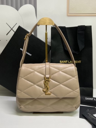 YSL-생로랑 le 57 퀼티드 램스킨 숄더백-B11