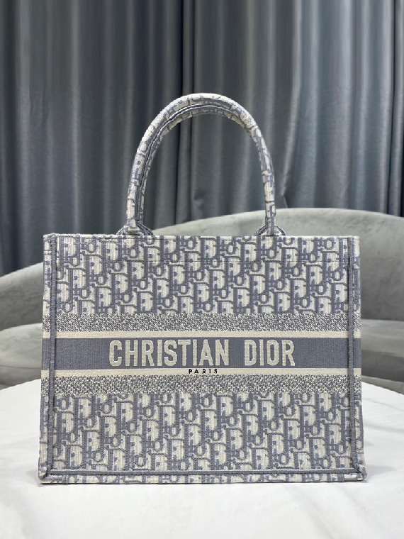 DIOR-오블리크 북 토트백 (36.5cm)-B70
