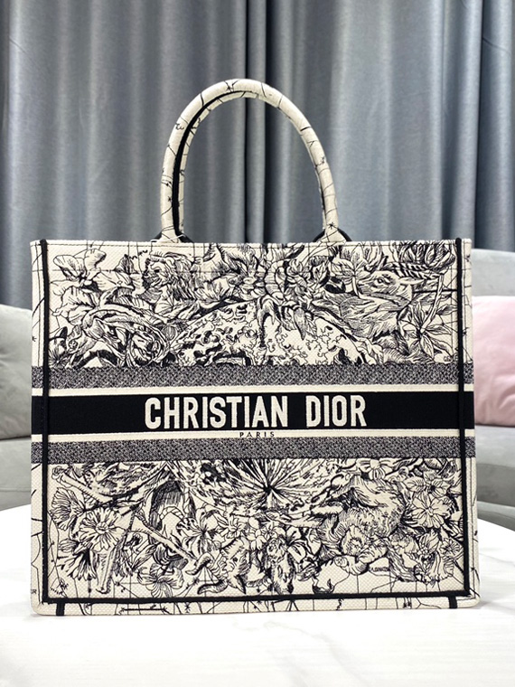 DIOR-오블리크 북 토트백 (41.5cm)-B73