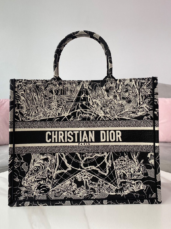 DIOR-오블리크 북 토트백 (41.5cm)-B75