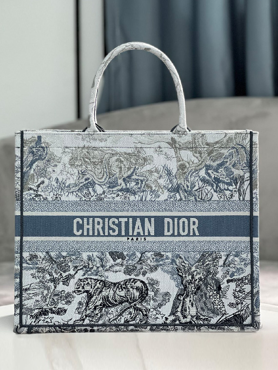 DIOR-오블리크 북 토트백 (41.5cm)-B79