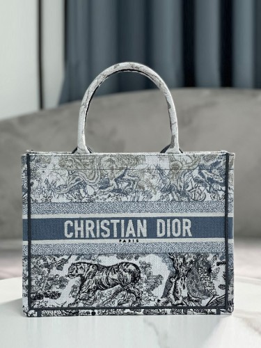 DIOR-오블리크 북 토트백 (36.5cm)-B80
