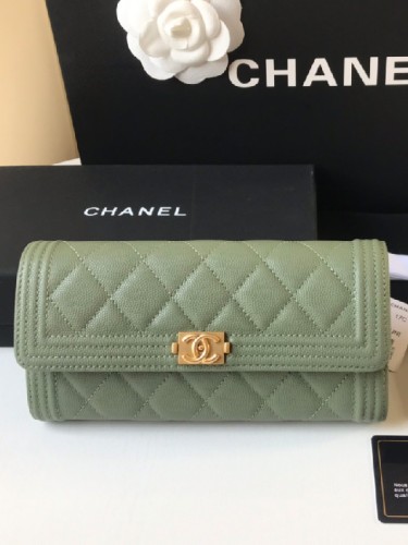 CHANEL-샤넬 보이 장지갑-W24