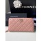CHANEL-샤넬 클래식 지퍼 장지갑-W33