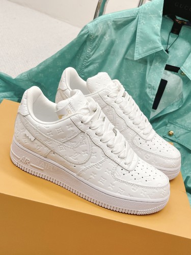 LV-루이비통X나이키 에어포스 1 스니커즈 남녀공용-S20