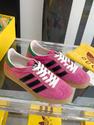 GUCCI-아디다스 x 구찌 가젤 스니커즈 남녀공용-S28