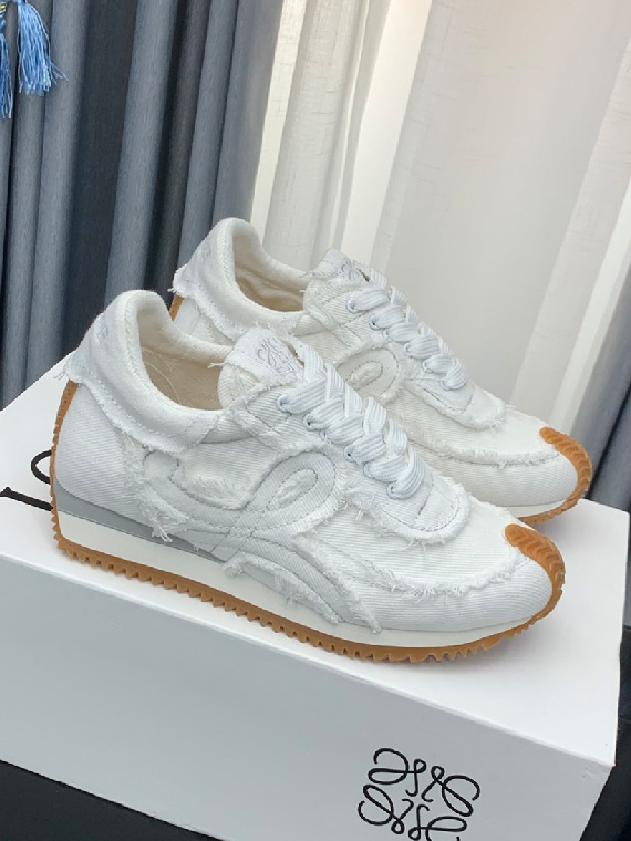 LOEWE-로에베 데님 플로우 러너 스니커즈-S01