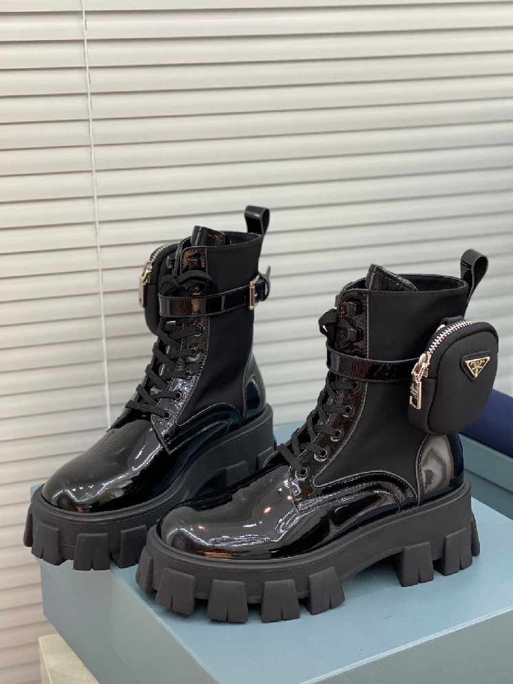 PRADA-프라다 부츠(굽높이: 6cm)-S25