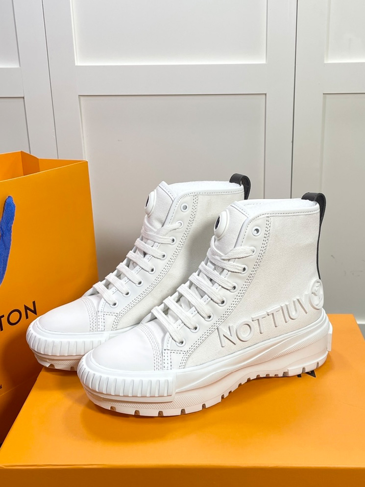 LV-루이비통 스쿼드 스니커 부츠(굽높이: 5cm)-S27