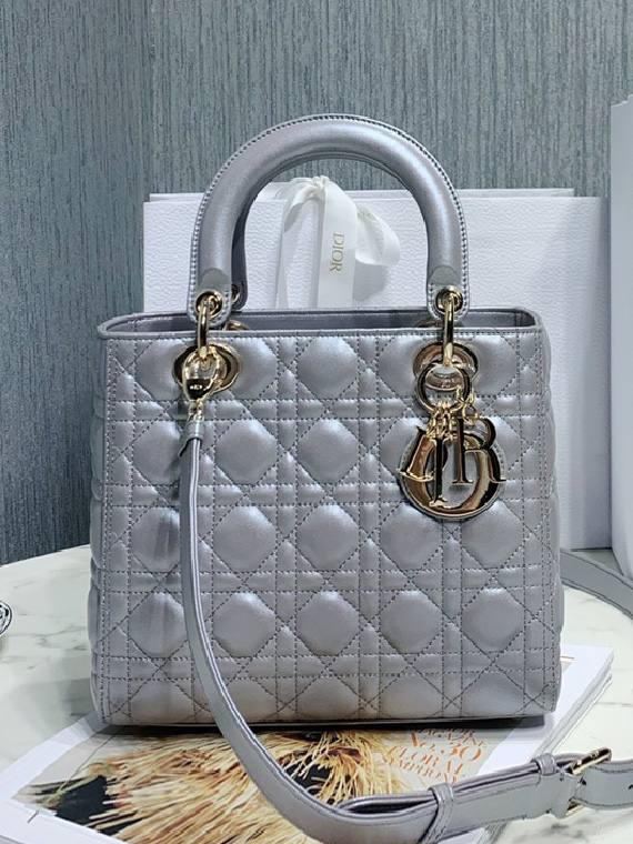 DIOR-레이디 디올 미디엄 백-B90