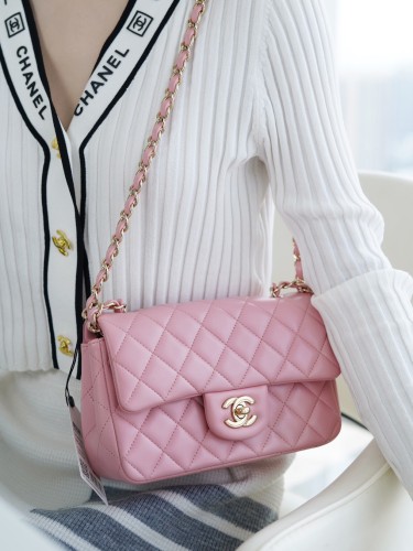 CHANEL-샤넬 클래식 플랩 백 미니 20CM-B33