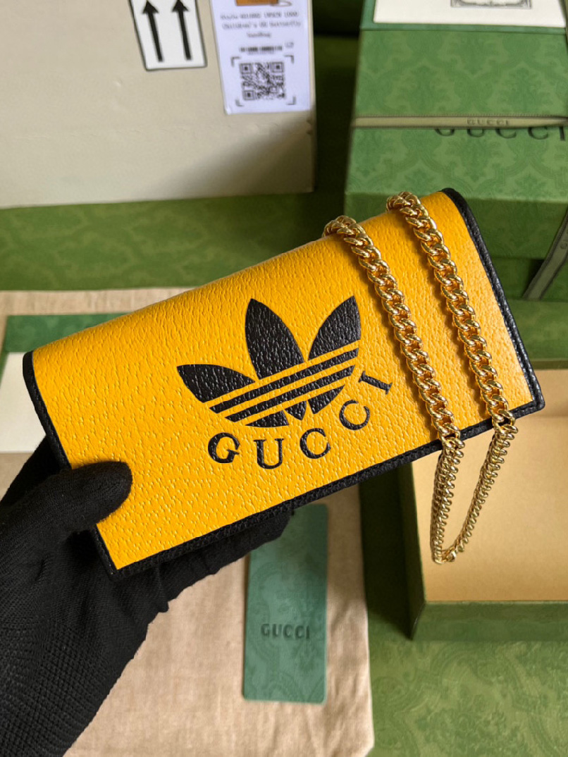 GUCCI-아디다스 x 구찌 홀스빗 체인지갑 621892-B144