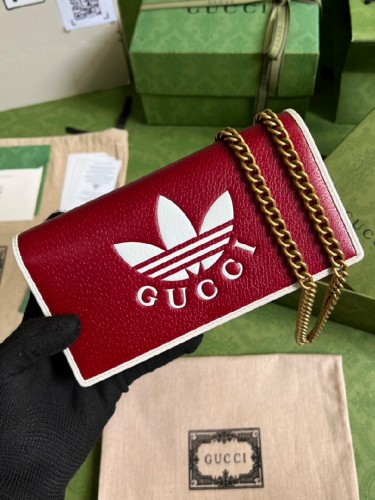 GUCCI-아디다스 x 구찌 홀스빗 체인지갑 621892-B145