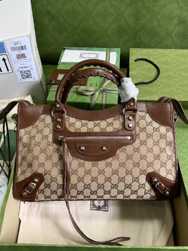 GUCCI-구찌 해커 프로젝트 네오 클래식 탑핸들백 681690-B153