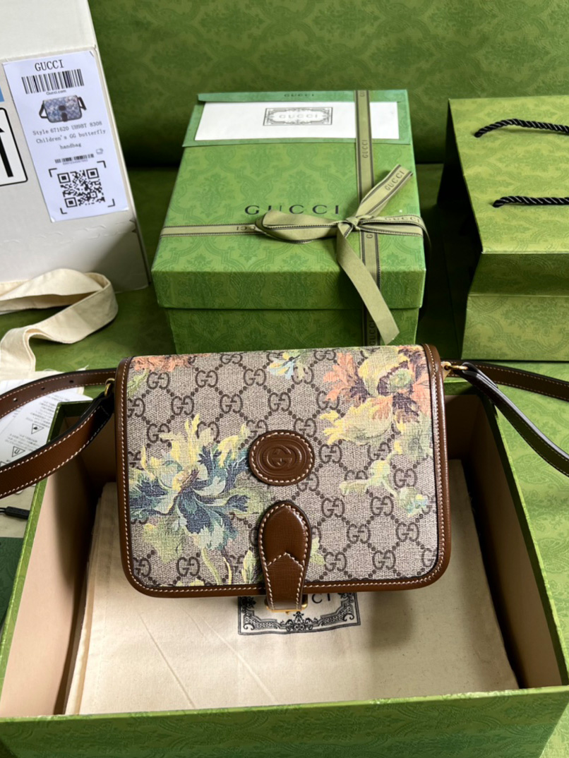 GUCCI-구찌 인터로킹 G 미니 숄더백 671620-B165