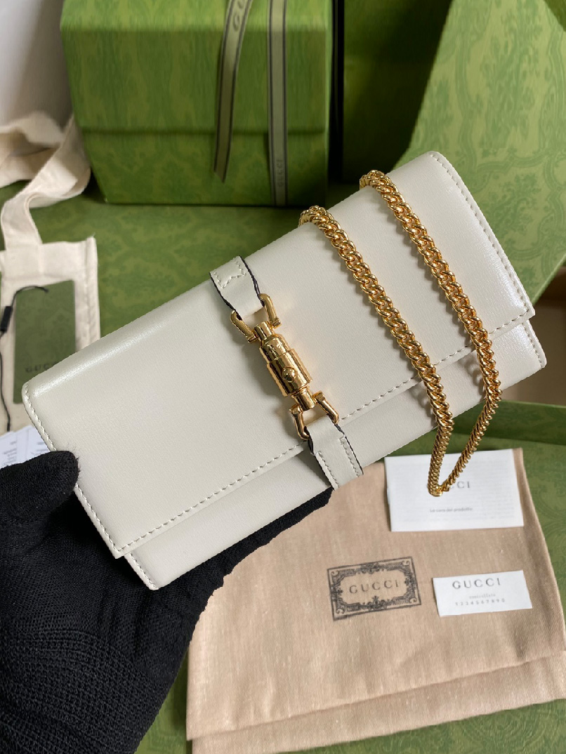 GUCCI-구찌 재키 1961 체인 월렛 652681-W06