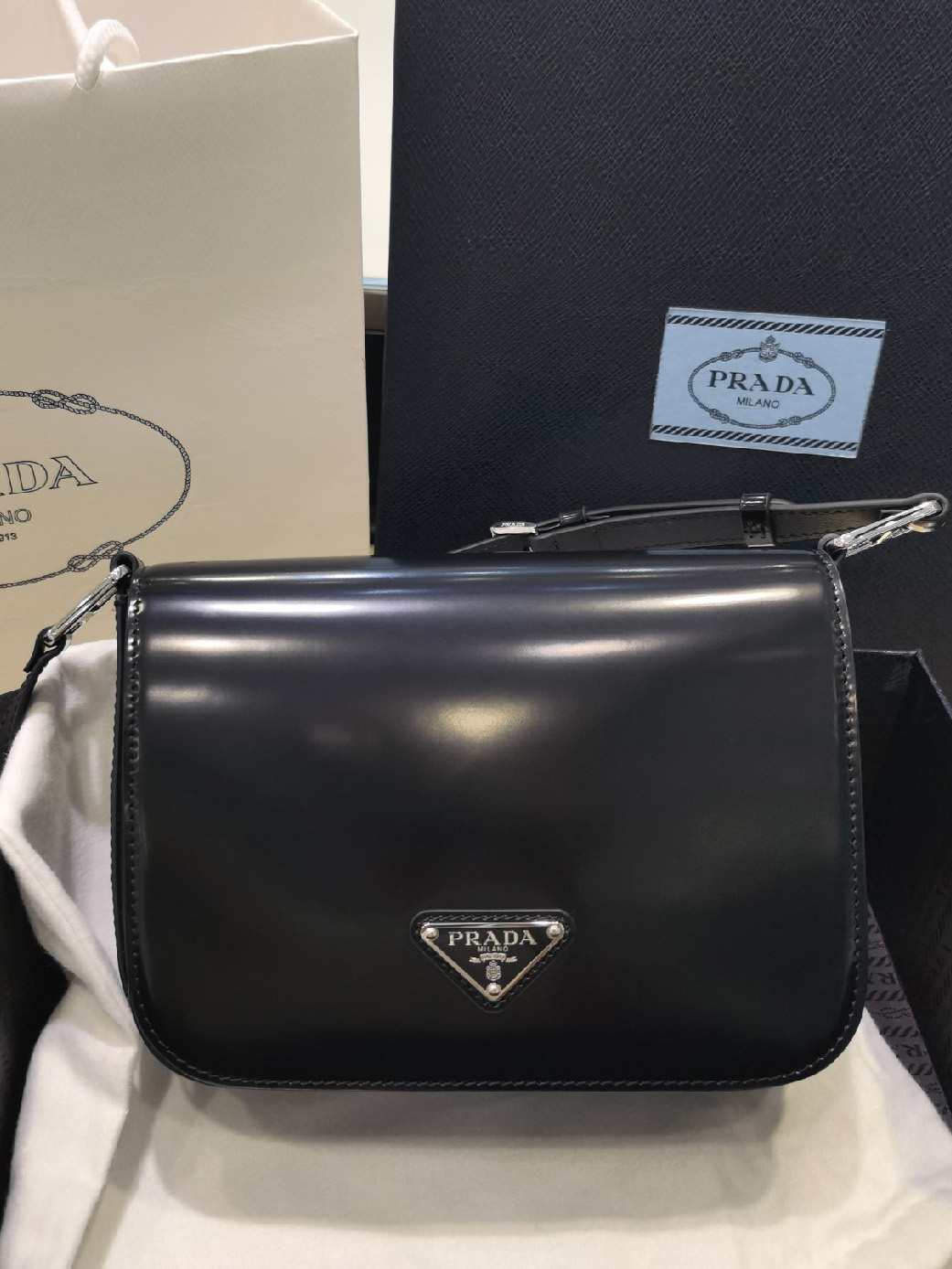 PRADA-프라다 삼각로고 숄더백 1BD308-B23