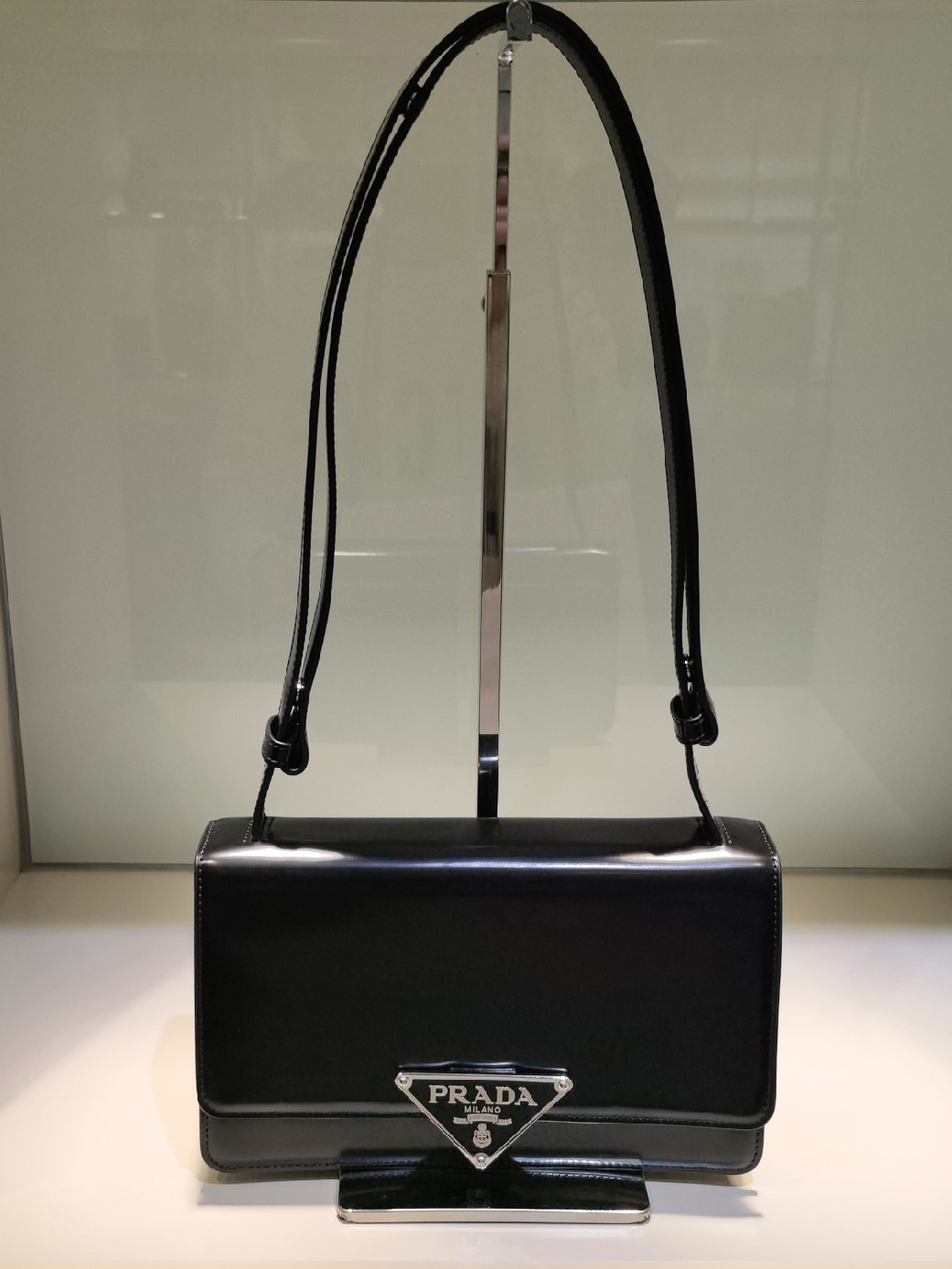 PRADA-프라다 엠블럼 브러시스 숄더백 1BD321-B31