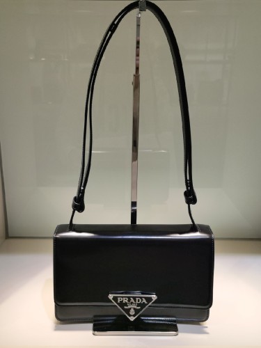 PRADA-프라다 엠블럼 브러시스 숄더백 1BD321-B31