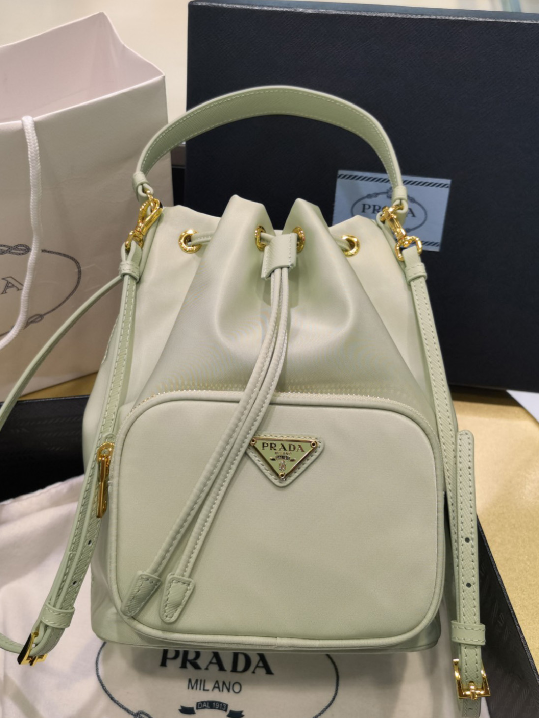 PRADA-프라다 듀엣 리나일론 숄더백 1BH038-B50