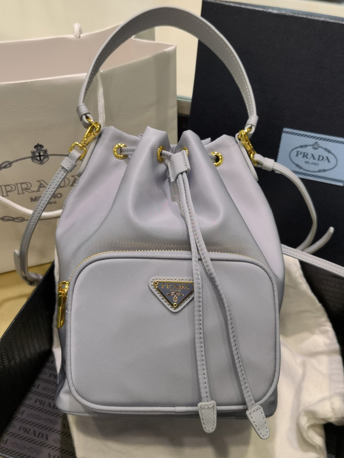 PRADA-프라다 듀엣 리나일론 숄더백 1BH038-B54