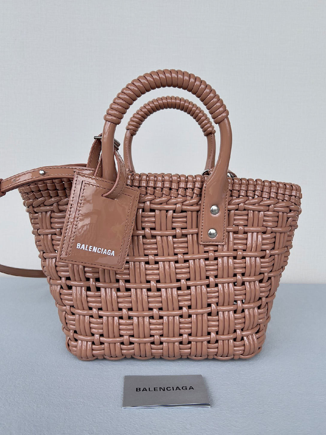 BALENCIAGA-발렌시아가 BISTRO XS 스트랩 바스킷-B08