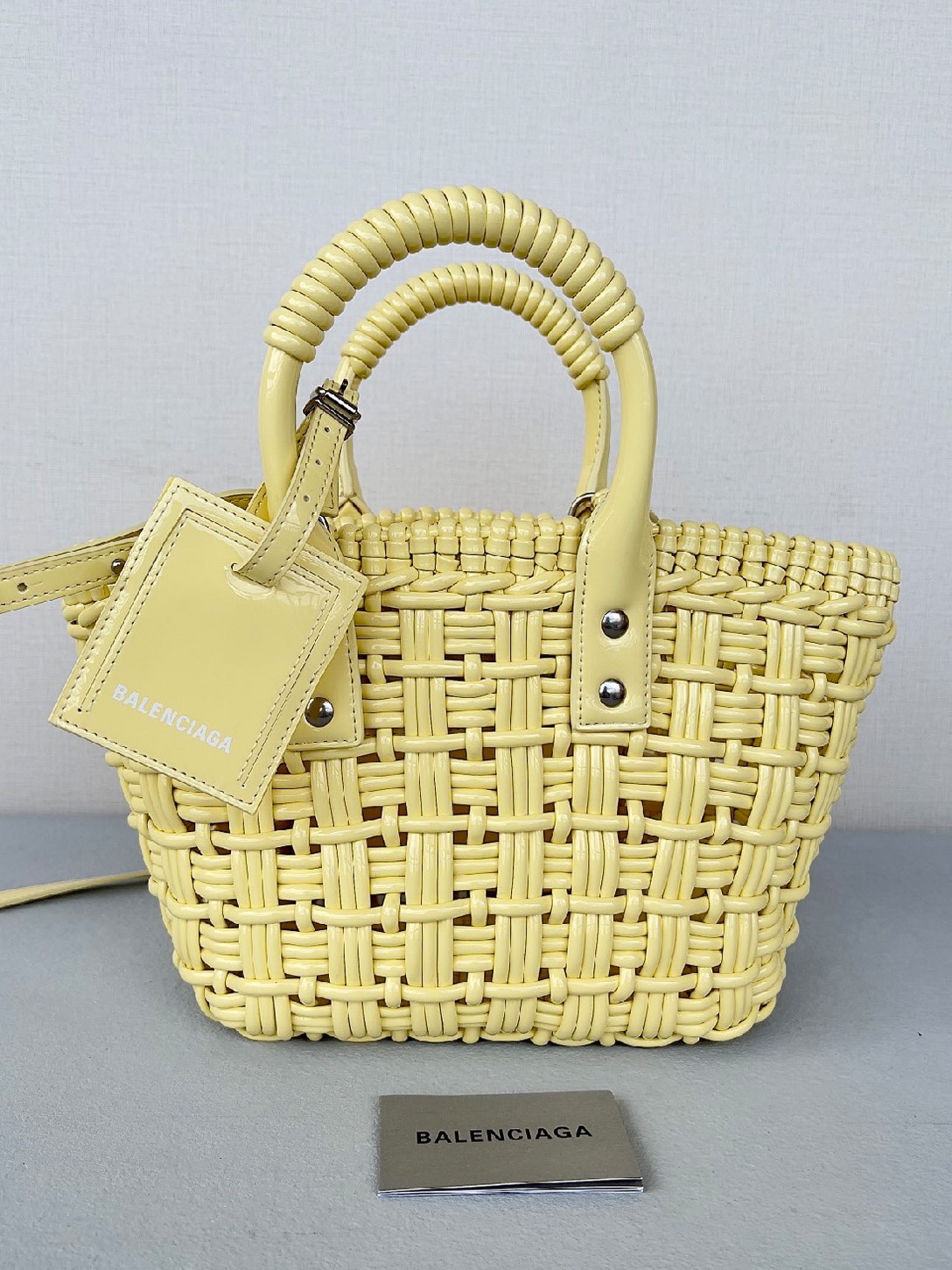 BALENCIAGA-발렌시아가 BISTRO XS 스트랩 바스킷-B09