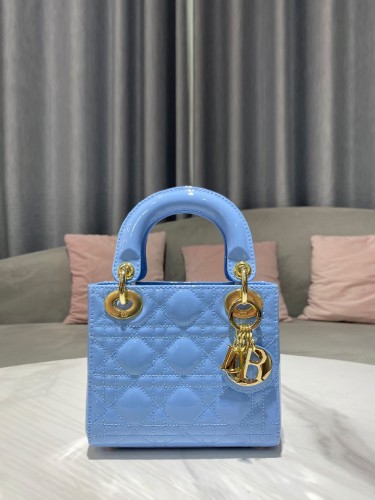 DIOR-레이디 디올 미니 백 ( 17CM )-B124