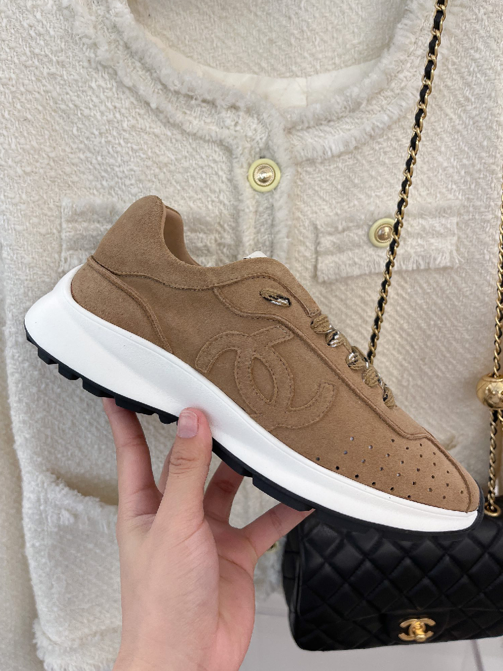 CHANEL-샤넬 스니커즈-S101