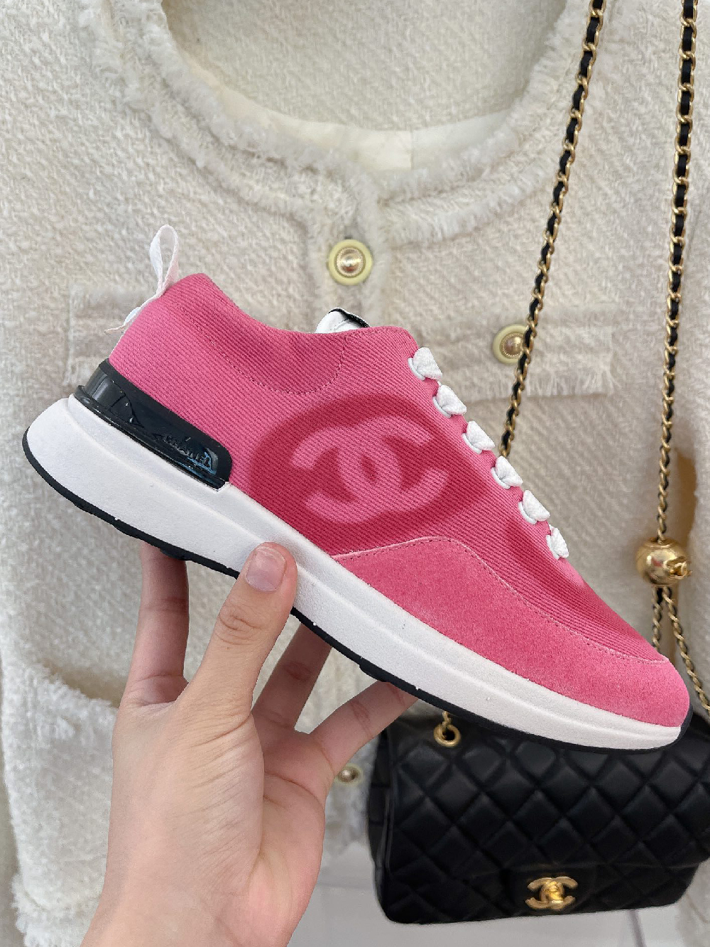 CHANEL-샤넬 스니커즈-S104